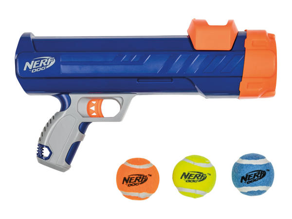 Nerf Dog Mini Tennis Ball Blaster