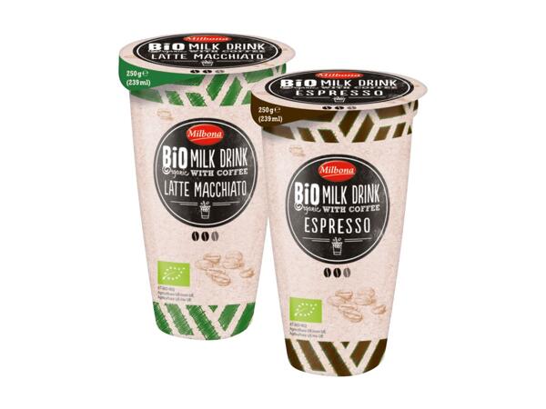 Organic Milk Drink with Coffee