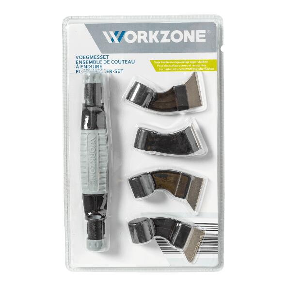 WORKZONE(R) 				Fugen- oder Spatelmesserset