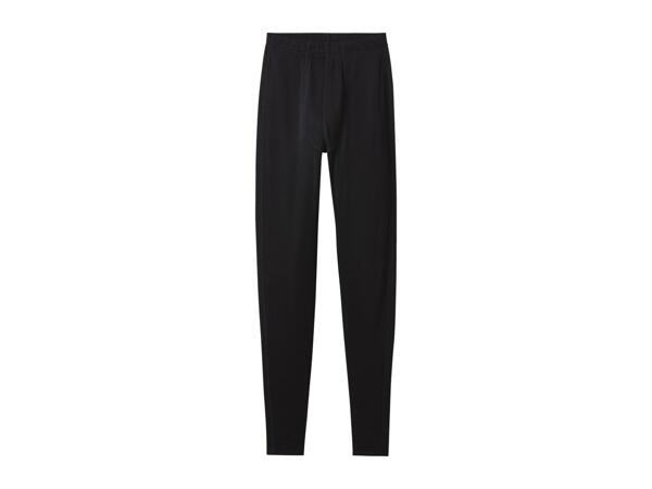 Esmara Men's Black Thermal Long Johns