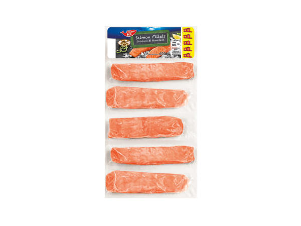 Ocean Sea Skinless Salmon Fillets