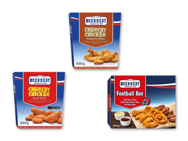 MCENNEDY Crunchy Chicken eller Football Box