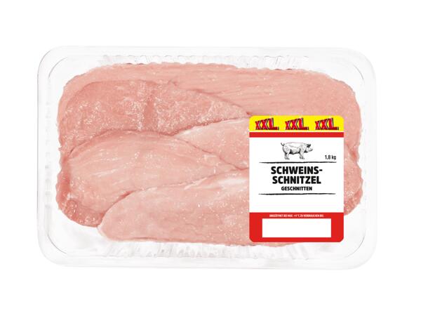 Frische Schweinsschnitzel