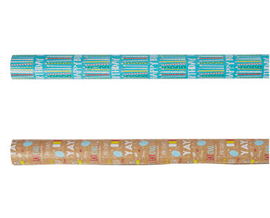 Birthday Wrap 10m