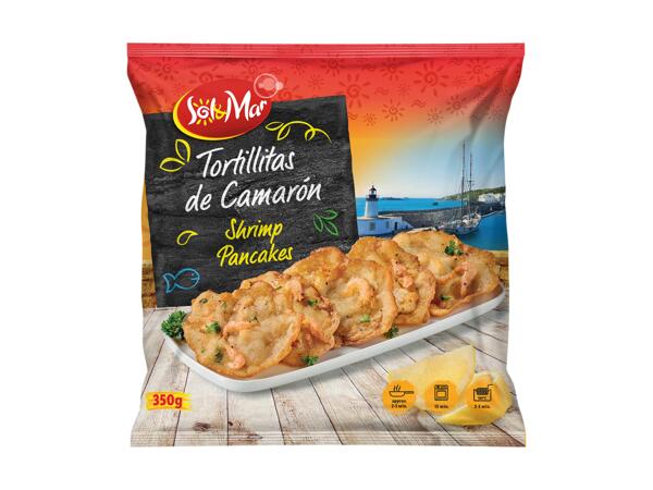 Little Shrimp Pancakes