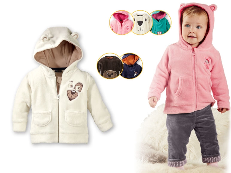 Lupilu Baby Girls' or Boys' Teddy Ears Jumper/Jacket