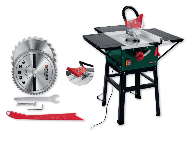 PARKSIDE 2,000W Table Saw