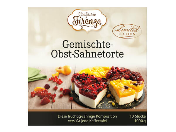 CONFISERIE FIRENZE Gemischte Obst-Sahnetorte