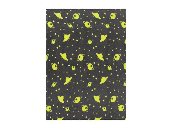Livarno Home Blue Glow In The Dark Blanket