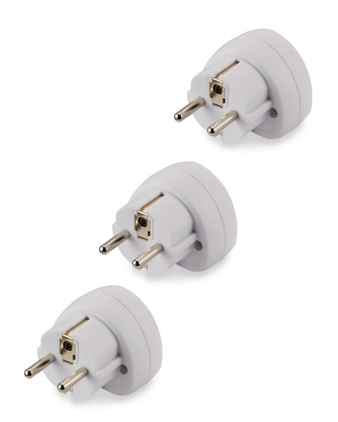 Altius EU Travel Adaptors 3-Pack