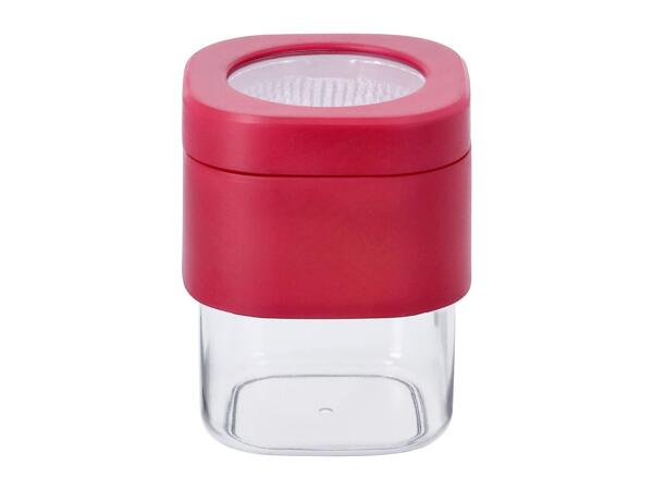 Silvercrest Red Food Storage Containers