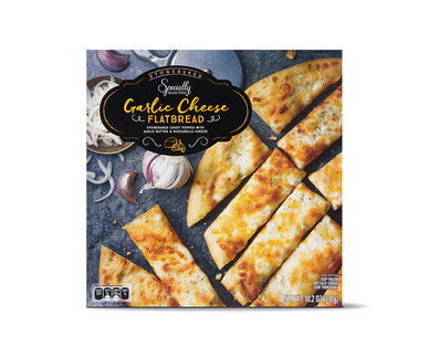 Specially Selected Garlic Cheese Flatbread