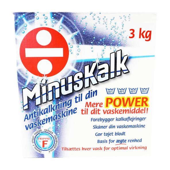 Afkalker til vaskemaskine