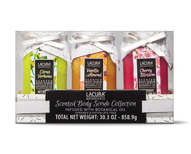 Lacura Body Scrub Variety Gift Set