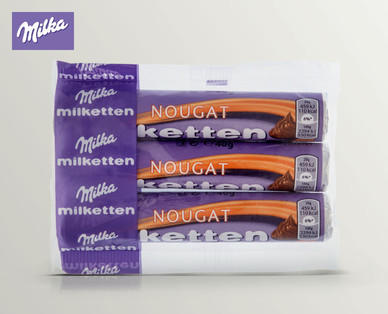 MILKA Milketten Nugat