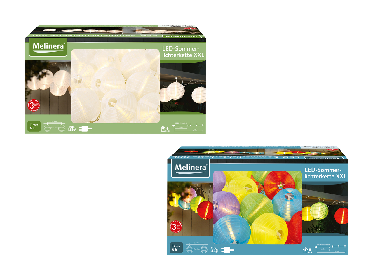 Guirlande lumineuse d'été à LED XXL