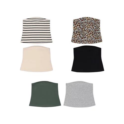 UP 2 FASHION Damen Bandeau Tops 2er