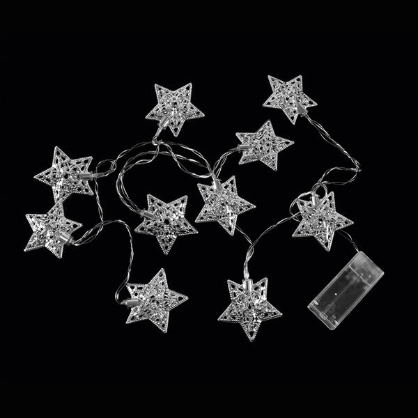 Lichterkette mit Ornamenten