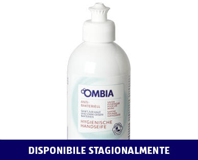 OMBIA
SAPONE PER LE MANI ANTIBATTERICO