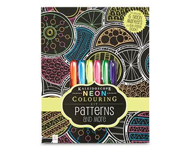 Neon Colouring Kit