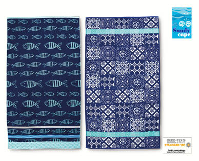 Terry Jacquard Beach Towel