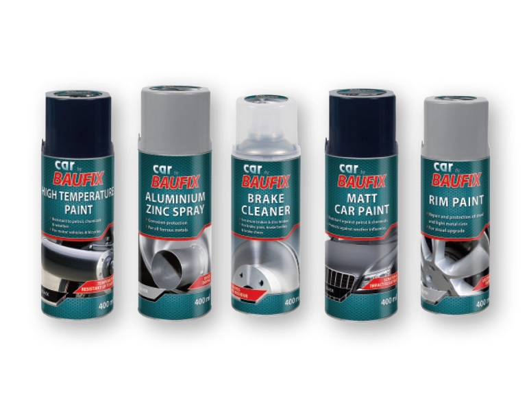 CAR BY BAUFIX(R) Assorted Car Maintenance Sprays