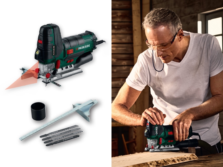 Parkside(R) 800W Pendulum Jigsaw