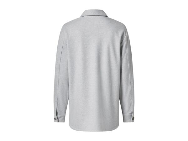 Esmara Ladies' Grey Fleece Overshirt