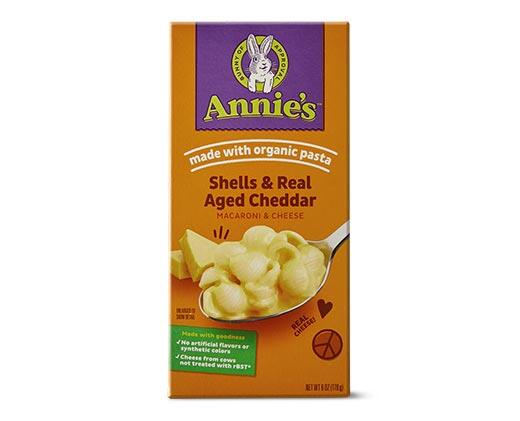 Annie's 
 White Cheddar or Aged Cheddar Macaroni & Cheese