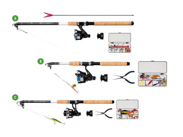 CRIVIT(R) Fiskestang