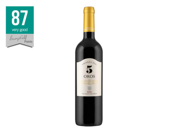 5 Oros Rioja Crianza