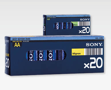 SONY Batterien Megapack