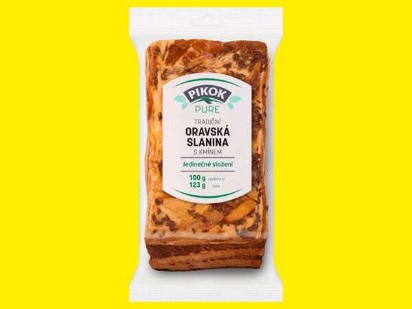 TRADIČNÍ ORAVSKÁ SLANINA S KMÍNEM