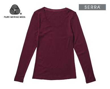 Women's Merino Scoop or V-Neck Top
