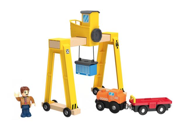Wooden train set expansion
