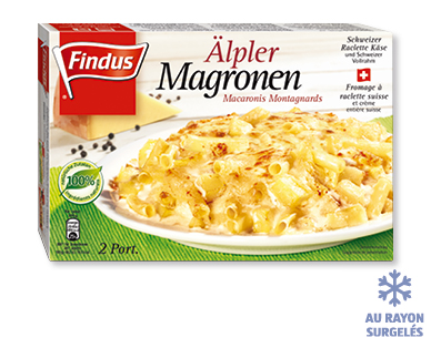 Macaronis montagnards FINDUS(R)