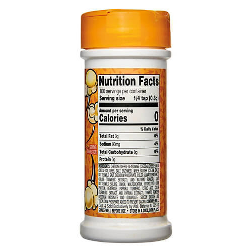 Nacho Cheddar Popcorn Seasoning, 2.85 oz