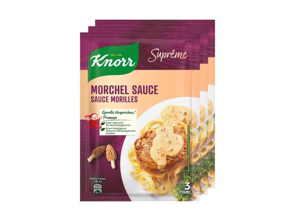 Sauce morilles Knorr, pack de 3