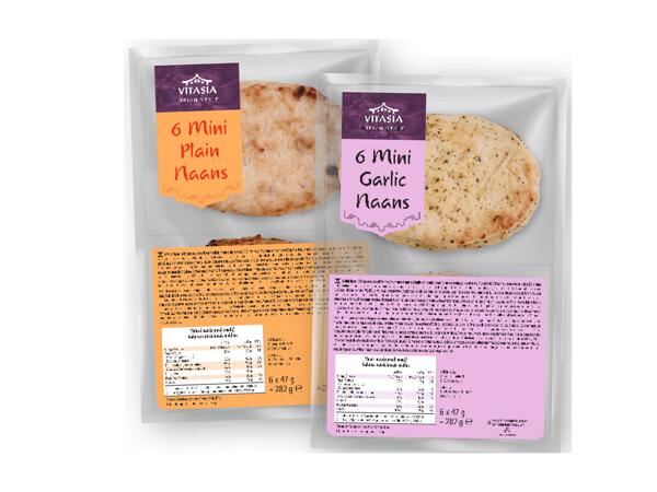 Naan Sandwiches