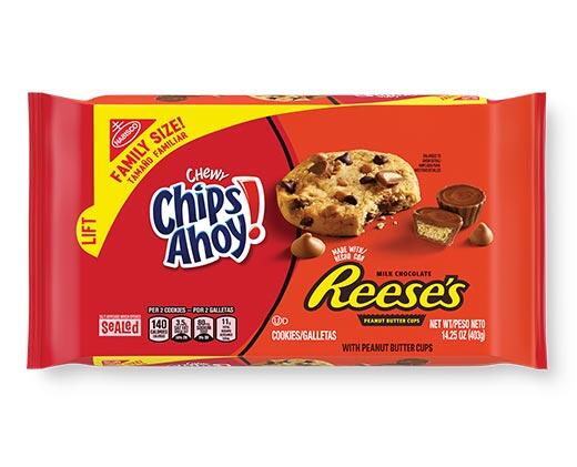 Nabisco 
 Chips Ahoy! Reeses or Reeses Chewy