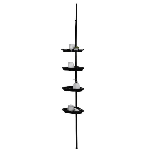 HOME CREATION Hjørnehylde med teleskopstang