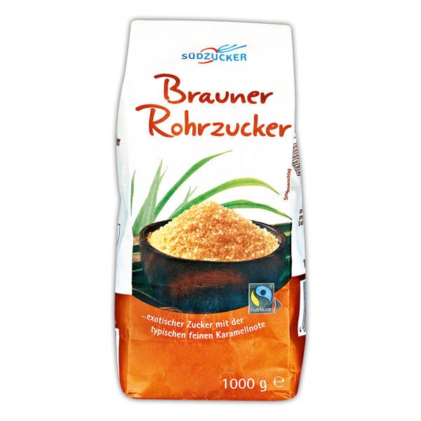 Brauner Rohrzucker