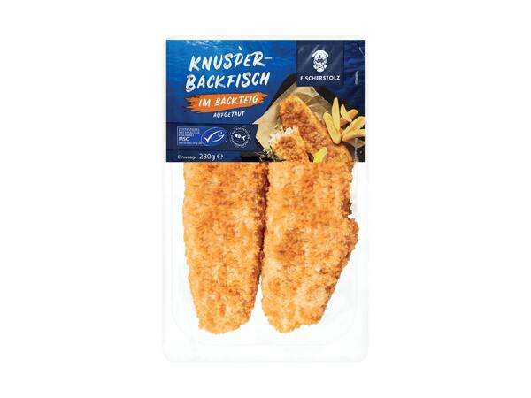 Alaska Seelachs im Backteig