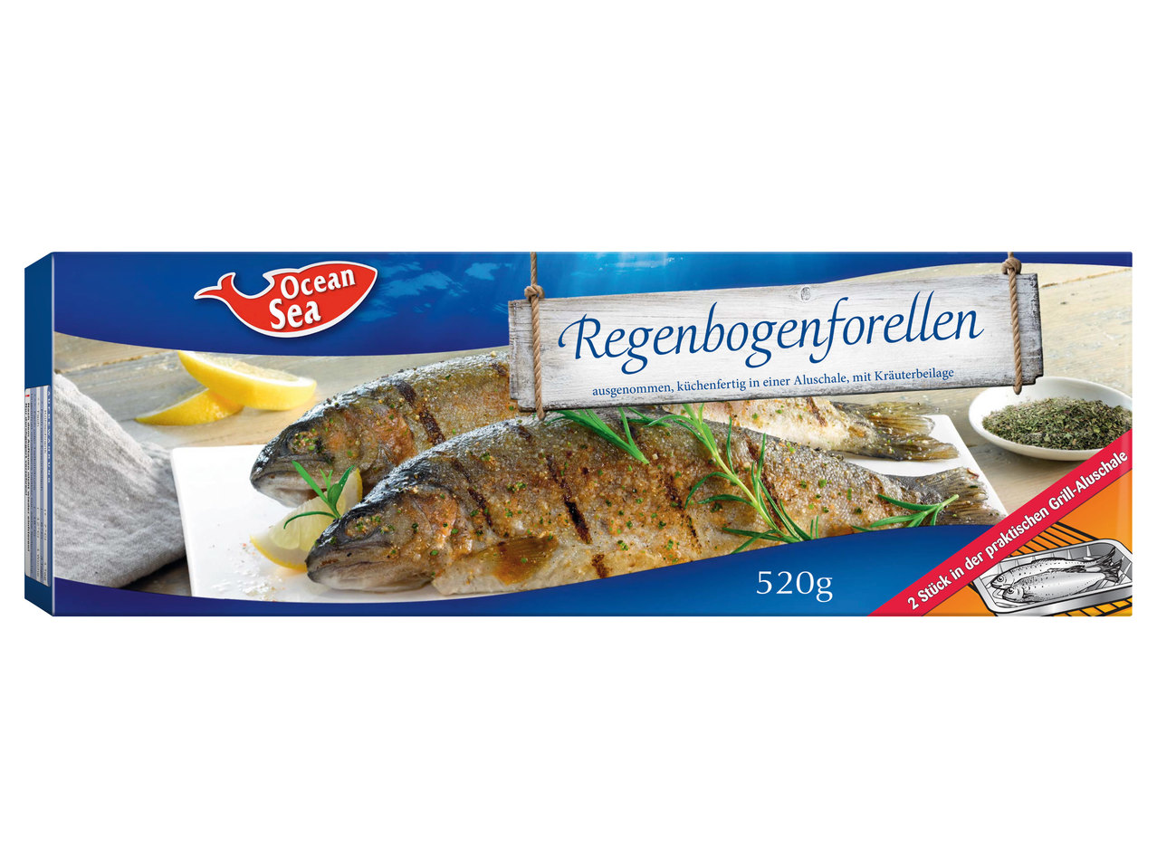 OCEAN SEA ASC Regenbogenforelle 2er