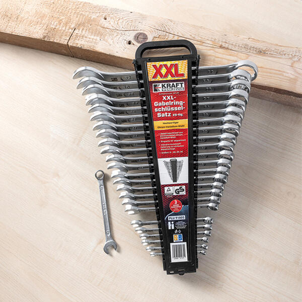 XXL-Gabelringschlüsselsatz 25tlg.