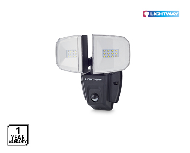 LED Twin Head Security Light