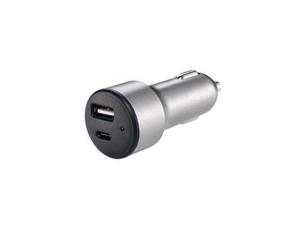 NABÍJEČKA DO AUTA S KONEKTORY USB-A A USB-C