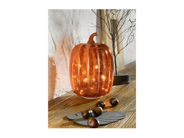 Livarno Home Orange Light-Up Decorative Pumpkin