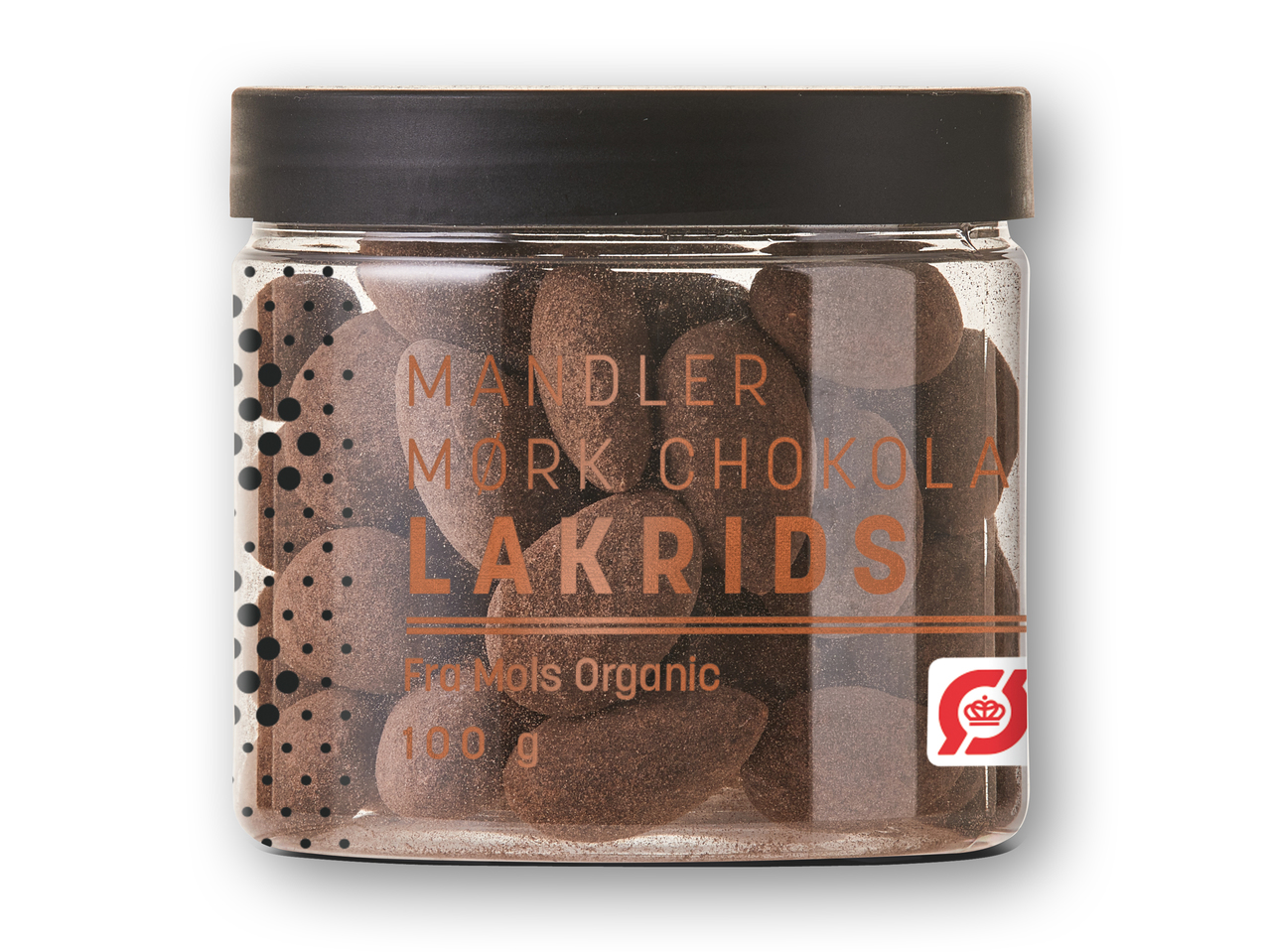 WH Økologiske chokolademandler