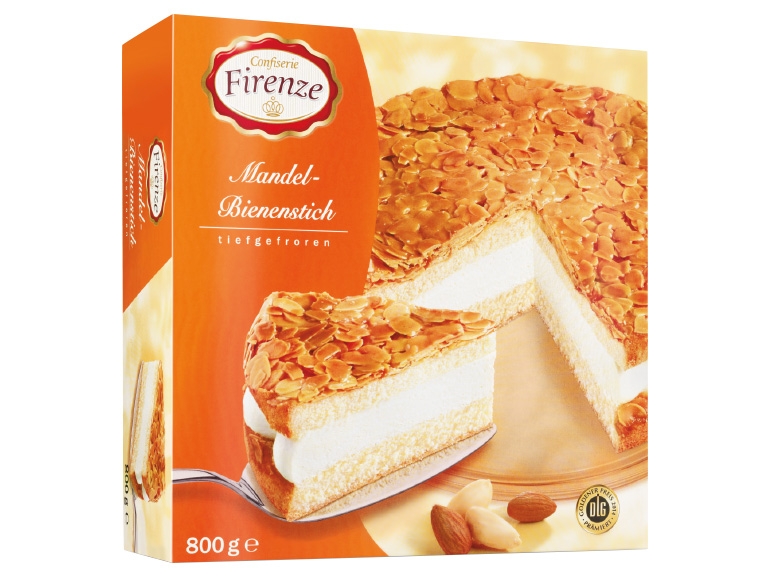 CONFISERIE FIRENZE Mandel-Bienenstich-Torte